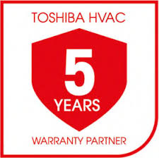 Toshiba HVAC 5 Year Warranty Partner